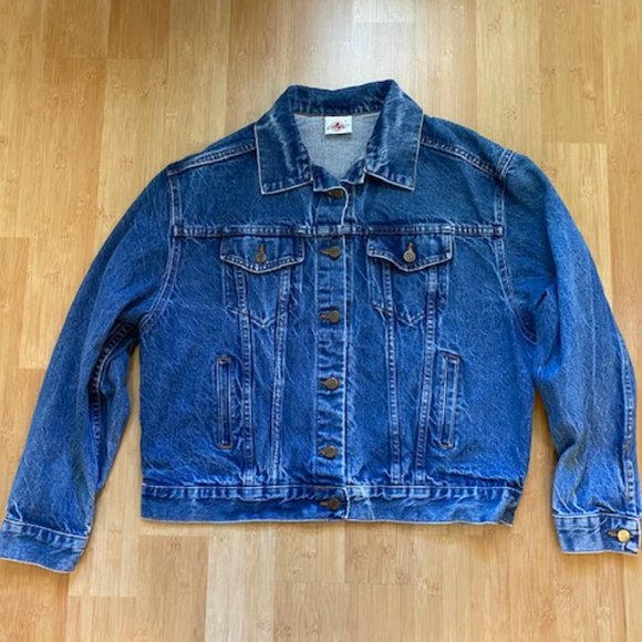 Vintage “Chic” brand long sleeve denim jacket - Picture 3 of 12